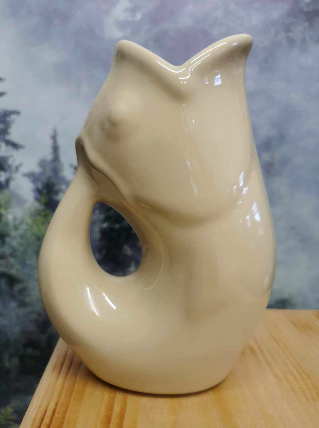 Gurgle Pot Beige/Oatmeal 42 Oz. - Pot Glouglou